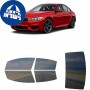 לרכב BMW M3 2015 ציפוי חלונות שחורים רב פעמי סיליקון לחלונות קדמיים, אחוריים ולחלון האחורי