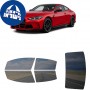 לרכב BMW M4 Competition Coupe 2021 ציפוי חלונות שחורים רב פעמי סיליקון לחלונות קדמיים, אחוריים ולחלון האחורי