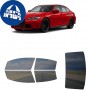 לרכב BMW M4 Four-door 2022 ציפוי חלונות שחורים רב פעמי סיליקון לחלונות קדמיים, אחוריים ולחלון האחורי