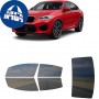 לרכב BMW X4M 2019 ציפוי חלונות שחורים רב פעמי סיליקון לחלונות קדמיים, אחוריים ולחלון האחורי