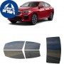 לרכב BMW X6 2020 ציפוי חלונות שחורים רב פעמי סיליקון לחלונות קדמיים, אחוריים ולחלון האחורי