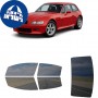לרכב BMW Z3 Coupe 1998 ציפוי חלונות שחורים רב פעמי סיליקון לחלונות קדמיים, אחוריים ולחלון האחורי