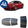 לרכב BMW Z4 2019 ציפוי חלונות שחורים רב פעמי סיליקון לחלונות קדמיים, אחוריים ולחלון האחורי