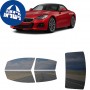 לרכב BMW Z4 2021 ציפוי חלונות שחורים רב פעמי סיליקון לחלונות קדמיים, אחוריים ולחלון האחורי