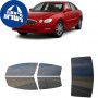 לרכב Buick LaCrosse 2005 ציפוי חלונות שחורים רב פעמי סיליקון לחלונות קדמיים, אחוריים ולחלון האחורי