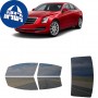 לרכב Cadillac ATS 2018 ציפוי חלונות שחורים רב פעמי סיליקון לחלונות קדמיים, אחוריים ולחלון האחורי