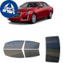 לרכב Cadillac CTS 2014 ציפוי חלונות שחורים רב פעמי סיליקון לחלונות קדמיים, אחוריים ולחלון האחורי