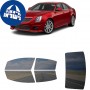 לרכב Cadillac CTS V 2014 ציפוי חלונות שחורים רב פעמי סיליקון לחלונות קדמיים, אחוריים ולחלון האחורי