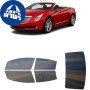 לרכב Cadillac ELR Two-door Convertible 2014 ציפוי חלונות שחורים רב פעמי סיליקון לחלונות קדמיים, אחוריים ולחלון האחורי