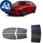 לרכב CHERY Arrizo 8 2022 ציפוי חלונות שחורים רב פעמי סיליקון לחלונות קדמיים, אחוריים ולחלון האחורי
