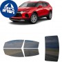 לרכב Chevrolet Blazer 2019 ציפוי חלונות שחורים רב פעמי סיליקון לחלונות קדמיים, אחוריים ולחלון האחורי