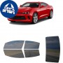 לרכב Chevrolet Camaro 2016 ציפוי חלונות שחורים רב פעמי סיליקון לחלונות קדמיים, אחוריים ולחלון האחורי
