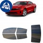 לרכב Chevrolet Camaro 2019 ציפוי חלונות שחורים רב פעמי סיליקון לחלונות קדמיים, אחוריים ולחלון האחורי