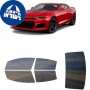 לרכב Chevrolet Camaro ZL1 2022 ציפוי חלונות שחורים רב פעמי סיליקון לחלונות קדמיים, אחוריים ולחלון האחורי
