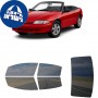לרכב Chevrolet Cavalier Two-door Convertible 1995 ציפוי חלונות שחורים רב פעמי סיליקון לחלונות קדמיים, אחוריים ולחלון האחורי