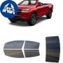 לרכב Chevrolet Colorado Convertible 2023 ציפוי חלונות שחורים רב פעמי סיליקון לחלונות קדמיים, אחוריים ולחלון האחורי