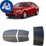 לרכב Chevrolet Cruze Sedan 2016 ציפוי חלונות שחורים רב פעמי סיליקון לחלונות קדמיים, אחוריים ולחלון האחורי