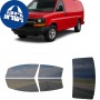 לרכב Chevrolet Express 2008 ציפוי חלונות שחורים רב פעמי סיליקון לחלונות קדמיים, אחוריים ולחלון האחורי