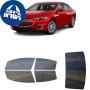 לרכב Chevrolet Malibu 2016 ציפוי חלונות שחורים רב פעמי סיליקון לחלונות קדמיים, אחוריים ולחלון האחורי