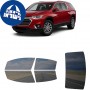 לרכב Chevrolet Traverse 2018 ציפוי חלונות שחורים רב פעמי סיליקון לחלונות קדמיים, אחוריים ולחלון האחורי
