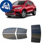 לרכב Chevrolet Trax 2019 ציפוי חלונות שחורים רב פעמי סיליקון לחלונות קדמיים, אחוריים ולחלון האחורי