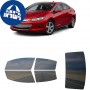 לרכב Chevrolet Volt 2016 ציפוי חלונות שחורים רב פעמי סיליקון לחלונות קדמיים, אחוריים ולחלון האחורי