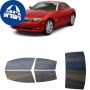 לרכב Chrysler Crossfire Two-door Coupe 2004 ציפוי חלונות שחורים רב פעמי סיליקון לחלונות קדמיים, אחוריים ולחלון האחורי