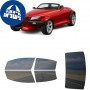 לרכב Chrysler Prowler 2001 ציפוי חלונות שחורים רב פעמי סיליקון לחלונות קדמיים, אחוריים ולחלון האחורי