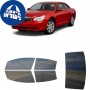 לרכב Chrysler Sebring Hardtop 2008 ציפוי חלונות שחורים רב פעמי סיליקון לחלונות קדמיים, אחוריים ולחלון האחורי