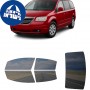 לרכב Chrysler Town & Countny 2008 ציפוי חלונות שחורים רב פעמי סיליקון לחלונות קדמיים, אחוריים ולחלון האחורי