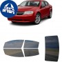 לרכב Dodge Avenger 2008 ציפוי חלונות שחורים רב פעמי סיליקון לחלונות קדמיים, אחוריים ולחלון האחורי