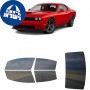לרכב Dodge Challenger 2022 ציפוי חלונות שחורים רב פעמי סיליקון לחלונות קדמיים, אחוריים ולחלון האחורי