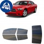 לרכב Dodge Charger 2011 ציפוי חלונות שחורים רב פעמי סיליקון לחלונות קדמיים, אחוריים ולחלון האחורי