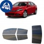 לרכב Dodge Dart 2017 ציפוי חלונות שחורים רב פעמי סיליקון לחלונות קדמיים, אחוריים ולחלון האחורי