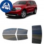 לרכב Dodge Durango 2011 ציפוי חלונות שחורים רב פעמי סיליקון לחלונות קדמיים, אחוריים ולחלון האחורי