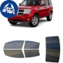 לרכב Dodge Nitro 2007 ציפוי חלונות שחורים רב פעמי סיליקון לחלונות קדמיים, אחוריים ולחלון האחורי