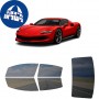 לרכב Ferrari 296GTB 2022 ציפוי חלונות שחורים רב פעמי סיליקון לחלונות קדמיים, אחוריים ולחלון האחורי