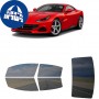 לרכב Ferrari PORTOFINO M 2021 ציפוי חלונות שחורים רב פעמי סיליקון לחלונות קדמיים, אחוריים ולחלון האחורי