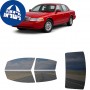 לרכב Ford Crown Victoria 4Door 1999 ציפוי חלונות שחורים רב פעמי סיליקון לחלונות קדמיים, אחוריים ולחלון האחורי