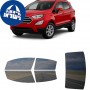 לרכב Ford EcoSport 4Door 2018 ציפוי חלונות שחורים רב פעמי סיליקון לחלונות קדמיים, אחוריים ולחלון האחורי