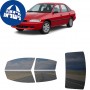 לרכב Ford Escort 4Door 1997 ציפוי חלונות שחורים רב פעמי סיליקון לחלונות קדמיים, אחוריים ולחלון האחורי