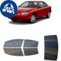 לרכב Ford Escort ZX2 2Door 1998 ציפוי חלונות שחורים רב פעמי סיליקון לחלונות קדמיים, אחוריים ולחלון האחורי