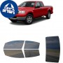 לרכב Ford F150 Supercab Extd PU 2004 ציפוי חלונות שחורים רב פעמי סיליקון לחלונות קדמיים, אחוריים ולחלון האחורי