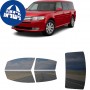 לרכב Ford Flex 4Door 2009 ציפוי חלונות שחורים רב פעמי סיליקון לחלונות קדמיים, אחוריים ולחלון האחורי