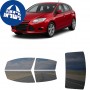 לרכב Ford Focus 4D HB 2012 ציפוי חלונות שחורים רב פעמי סיליקון לחלונות קדמיים, אחוריים ולחלון האחורי