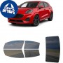 לרכב Ford Puma ST 2020 ציפוי חלונות שחורים רב פעמי סיליקון לחלונות קדמיים, אחוריים ולחלון האחורי