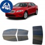 לרכב Ford Taurus 4D Sdn 2012 ציפוי חלונות שחורים רב פעמי סיליקון לחלונות קדמיים, אחוריים ולחלון האחורי