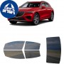לרכב Genesis GV70 2022 ציפוי חלונות שחורים רב פעמי סיליקון לחלונות קדמיים, אחוריים ולחלון האחורי