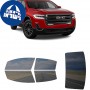 לרכב GMC Acadia AT4 2020 ציפוי חלונות שחורים רב פעמי סיליקון לחלונות קדמיים, אחוריים ולחלון האחורי