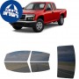 לרכב GMC Canyon Extd PU 2004 ציפוי חלונות שחורים רב פעמי סיליקון לחלונות קדמיים, אחוריים ולחלון האחורי